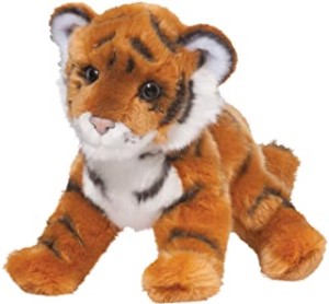 a cute plush tiger